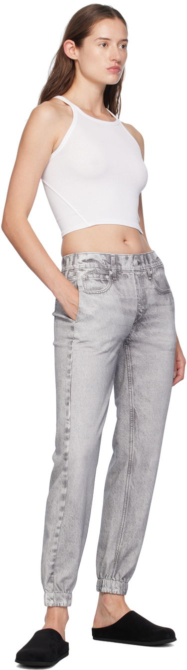 Džínsy rag & bone Miramar Jogger Lounge Pants Šedá | WCW24F70008200, 3