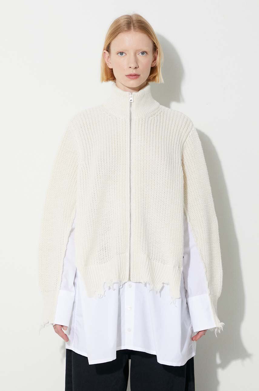 Sveter Maison Margiela Cardigan Sweater Červená | S62HP0009, 0