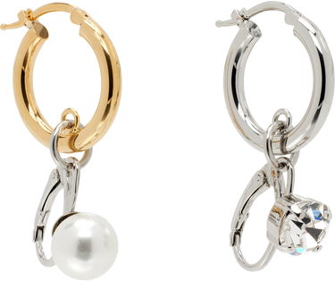 Náušnice Maison Margiela MM6 Maison Margiela Hoop Earrings with Charms Rôznofarebný | SM7VG0083 P7352, 1