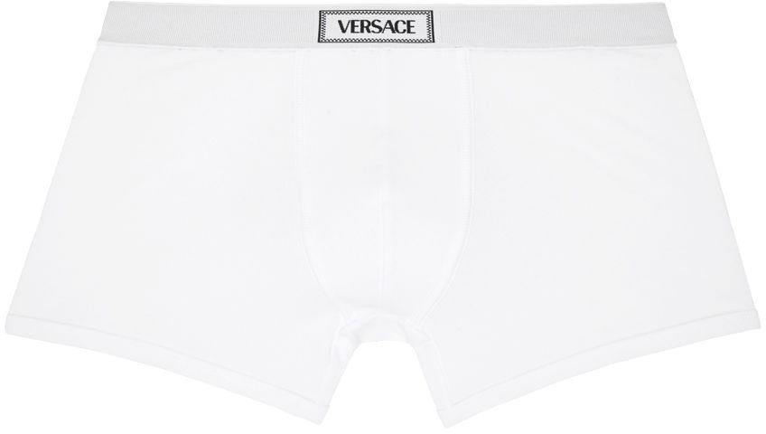 Nohavičky Versace 90s Boxers Biela | 1014038 1A09410, 0