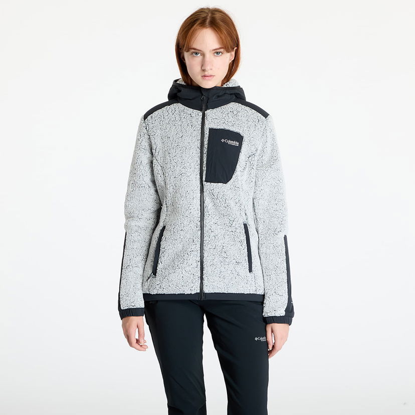 Bunda Columbia Arctic Crest™ Sherpa Full Zip Fleece Jacket White/ Black Šedá | 2089034100