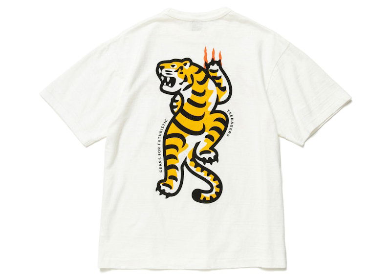 Tričko Human Made Graphic Tiger T-Shirt Biela | HM24TE012