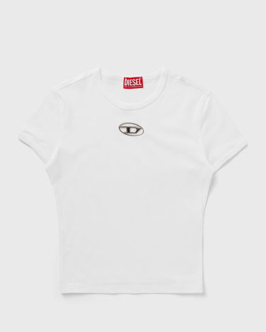 Crop Top Diesel Diesel T-UNCUTIE-LONG-OD-Q1 Short Sleeve Crop Top, Size: L Biela | A16839-0CLBR-100, 0