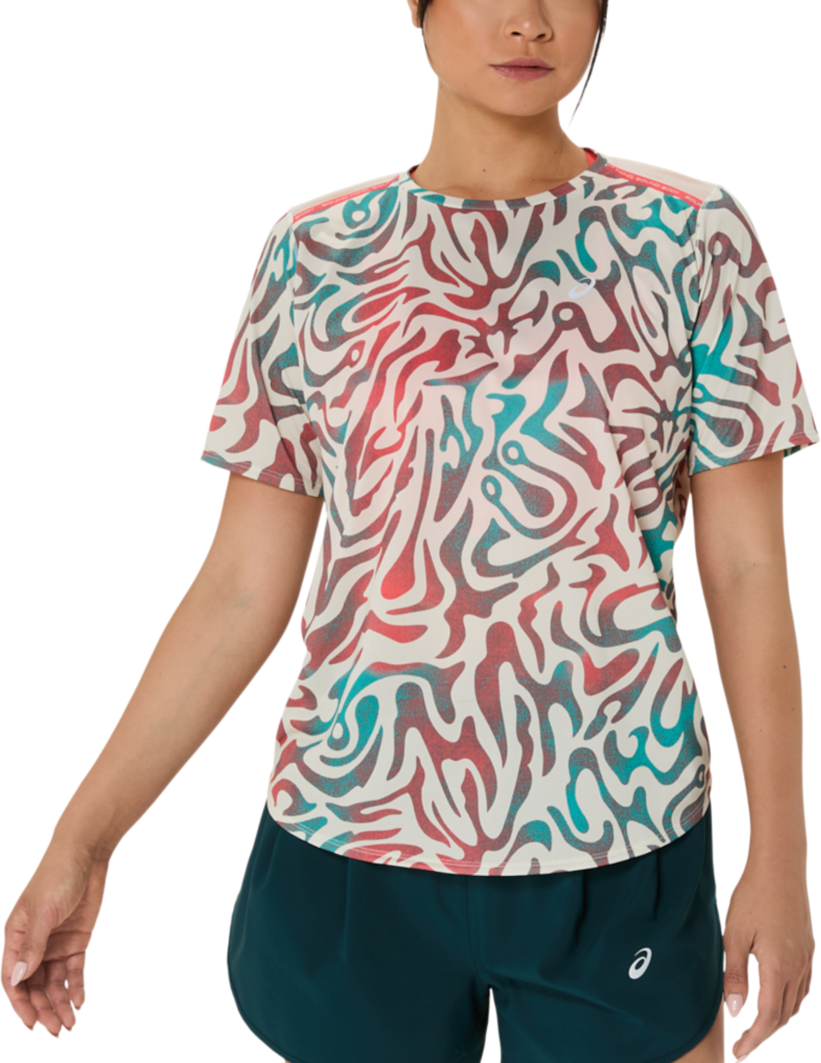 Tričko Asics Road All Over Print Short Sleeve Running T-Shirt Rôznofarebný | 2012d225-200, 0
