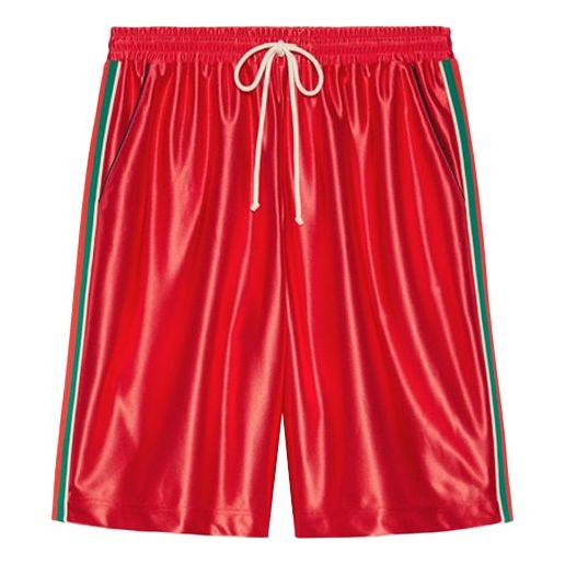 Šortky Gucci Side Hem Shorts Červená | 659460-XJDI9-6429