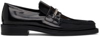 Martine Rose Square Toe Loafers with Chain