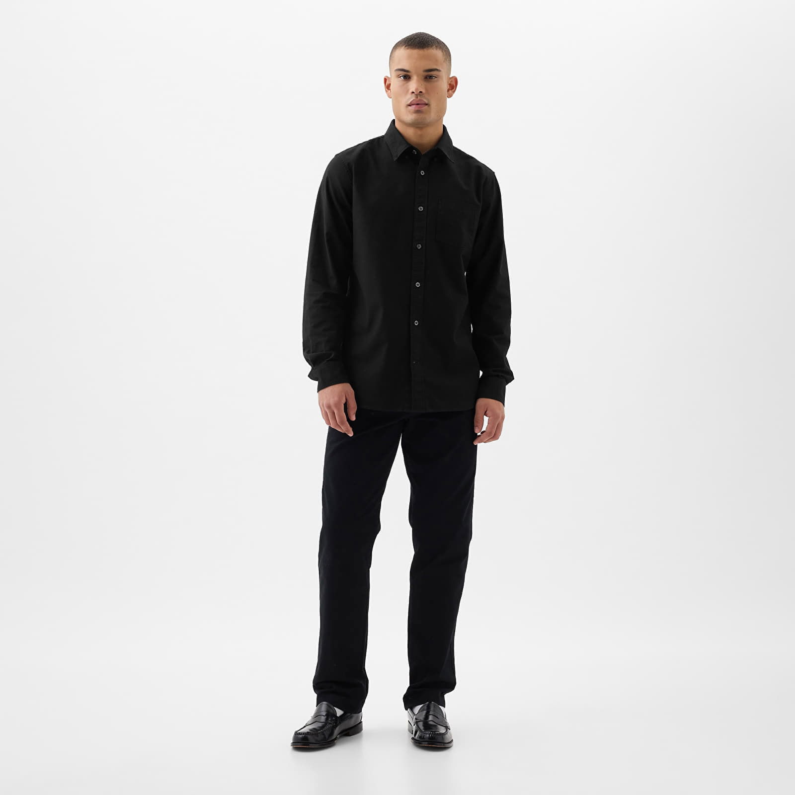 Shirt Stardard Oxford Shirt True Black XXL