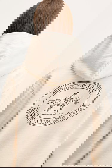 Mikina Sporty & Rich Sporty & Rich Riding Club Hoodie Béžová | ST070612244CR01, 3