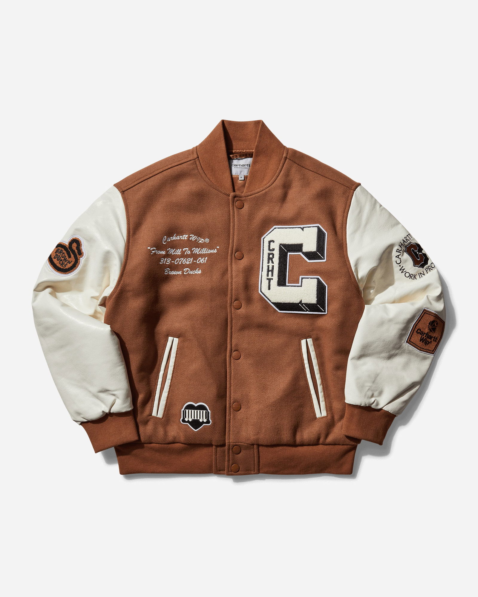 Brown Ducks Bomber Jacket Hamilton Brown / Wax