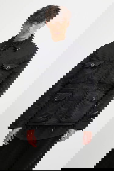 Parka C.P. Company Winter Hooded Multi-Pocket Down Jacket Čierna | 19CMOW188A110089G, 4