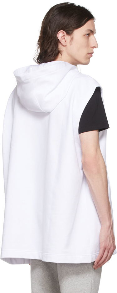 Mikina Stella McCartney Cotton Sleeveless Hoodie Biela | 6044523SNP32, 2