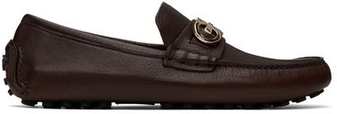 Tenisky a topánky FERRAGAMO Leather Driver Loafers Hnedá | 758350 20983007, 0