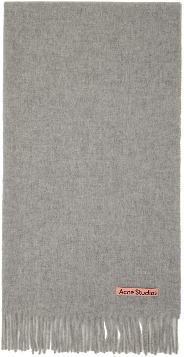 Šál Acne Studios Fringe Scarf Šedá | CA0209-, 0