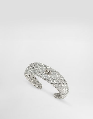 Čiapky a klobúky Dolce & Gabbana Dolce & Gabbana Lame Boucle Hairband Metalická | LB3L54FQOABS8100, 2
