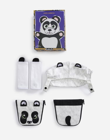 Cestovná taška Dolce & Gabbana Dolce & Gabbana Panda Baby Carrier Cover Set Šedá | LCJA09G7QUBS9000, 0