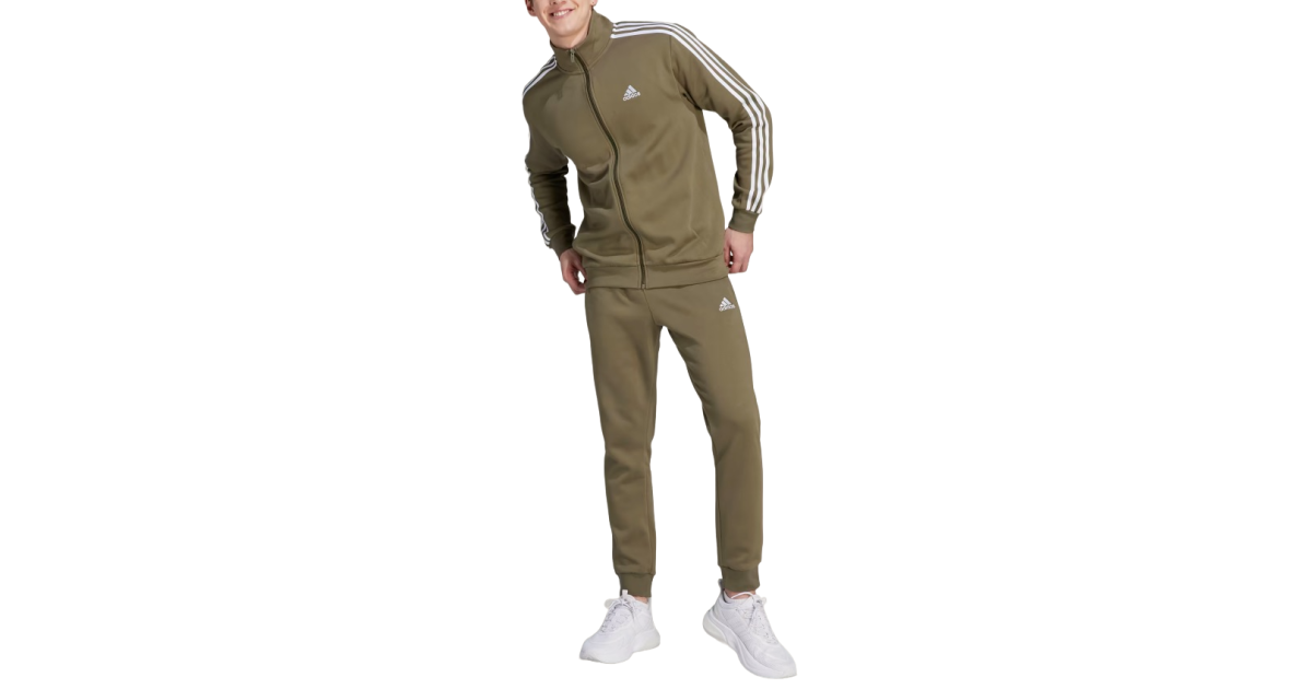 Oblečenie adidas Performance Sportswear Basic 3S Fleece Hnedá | ij6071, 1