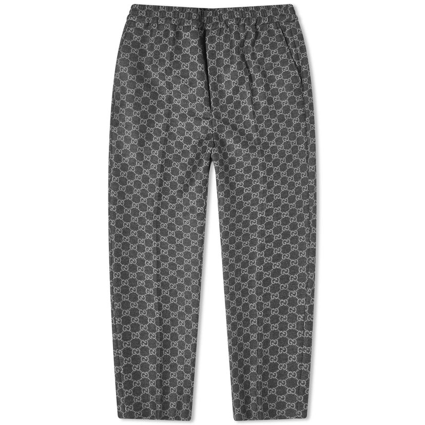 Nohavice Gucci GG Jacquard Trousers Šedá | 755210-ZAOWO-1074