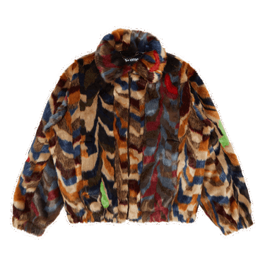Bomber bunda Supreme Faux Fur Bomber Jacket Hnedá | FW22J38 MULTICOLOR, 0