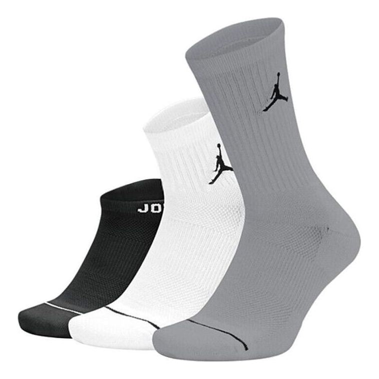 Ponožky Jordan Jordan Waterfall Socks 3-Pack Šedá | SX6274-011, 0