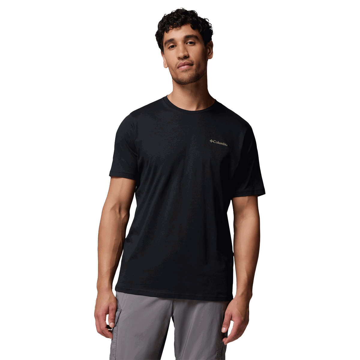 Tričko Columbia North Cascades™ Short Sleeve Tee Čierna | 1834042023, 0