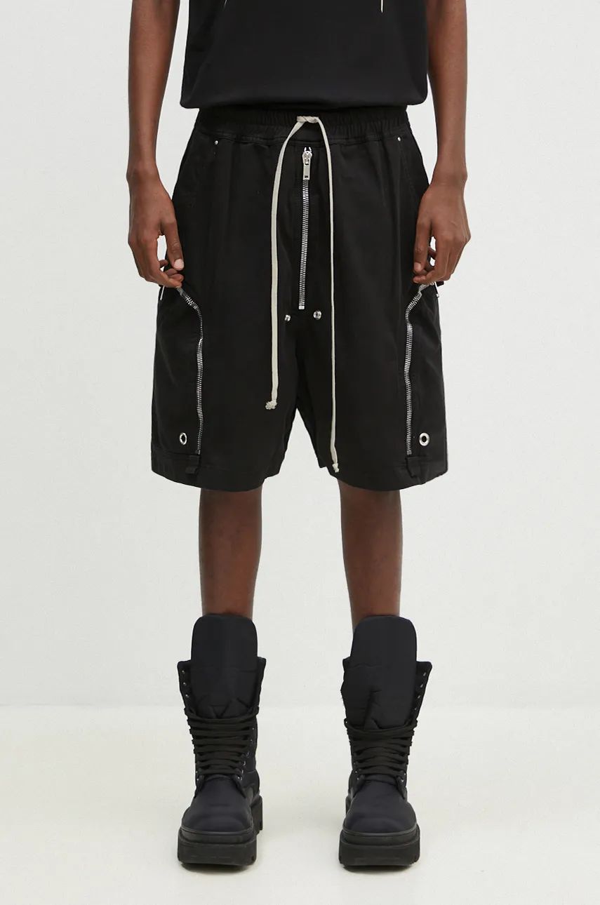 Šortky Rick Owens Bauhaus Shorts Čierna | DU02D2389.TW, 0