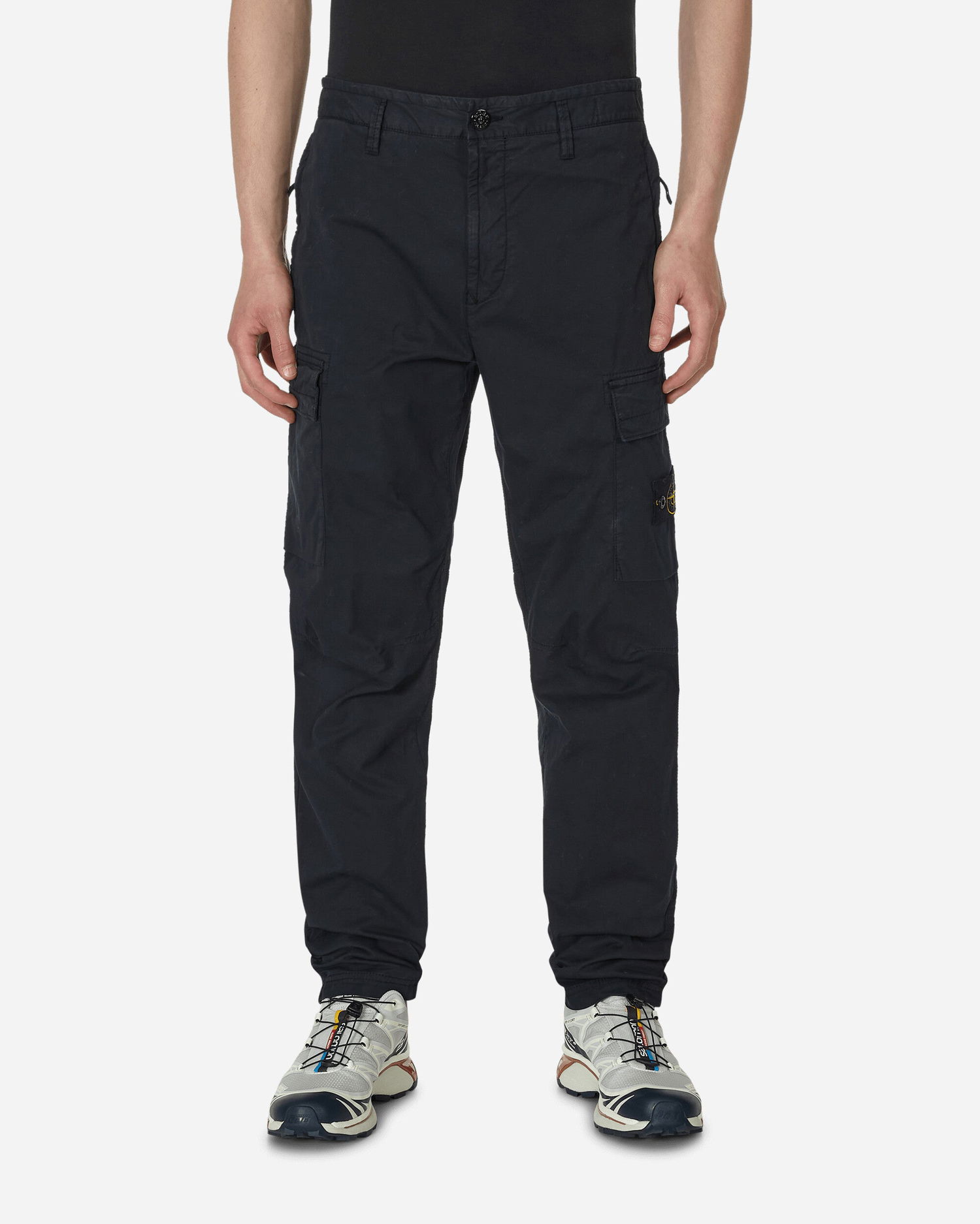 Cargo nohavice Stone Island Regular Tapered Cargo Trousers Navy | MO101530410 A0020, 1
