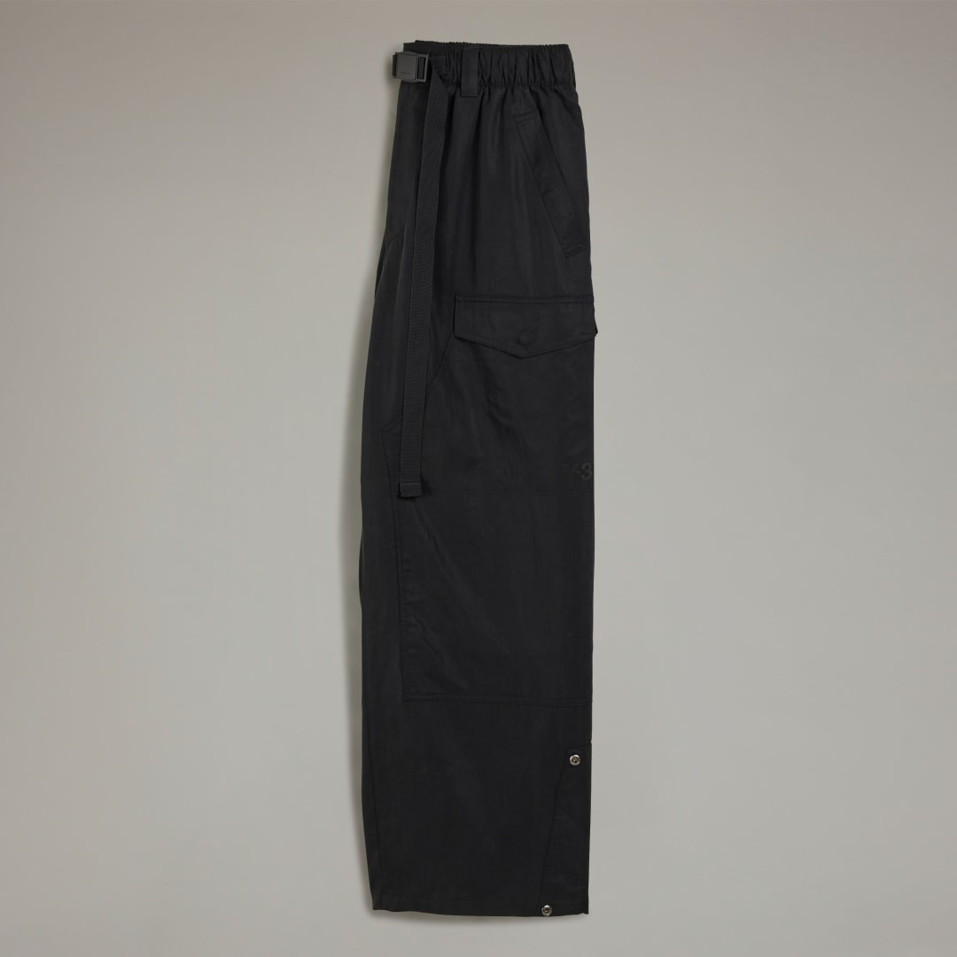 Cargo nohavice adidas Performance Y-3 Washed Twill Cargo Pants Čierna | JD3522, 0