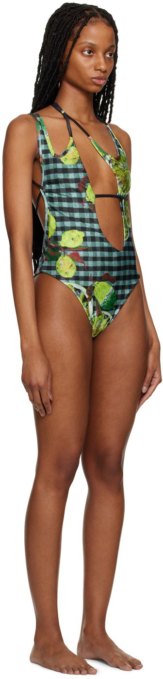 Plavky Ottolinger Ottolinger Laced One-Piece Swimsuit Rôznofarebný | 301106, 1