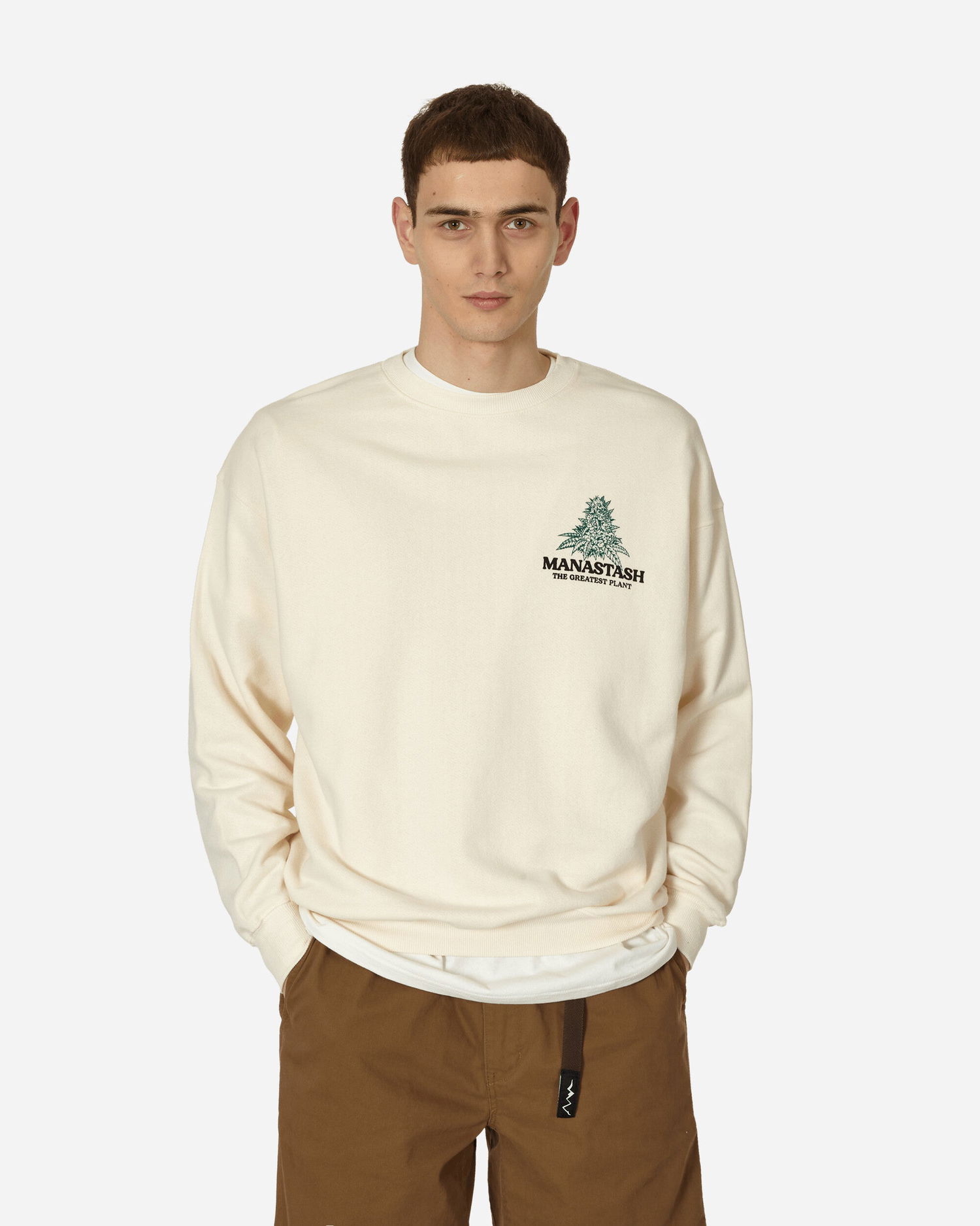 Mikina Manastash Cascade Crewneck Sweatshirt Béžová | 7923132008 414, 0