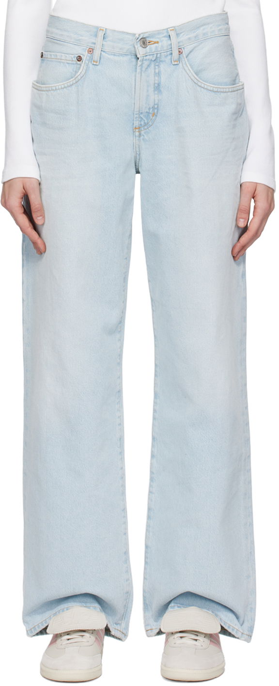 Džínsy AGOLDE Fusion Jeans Modrá | A9122-1141, 0