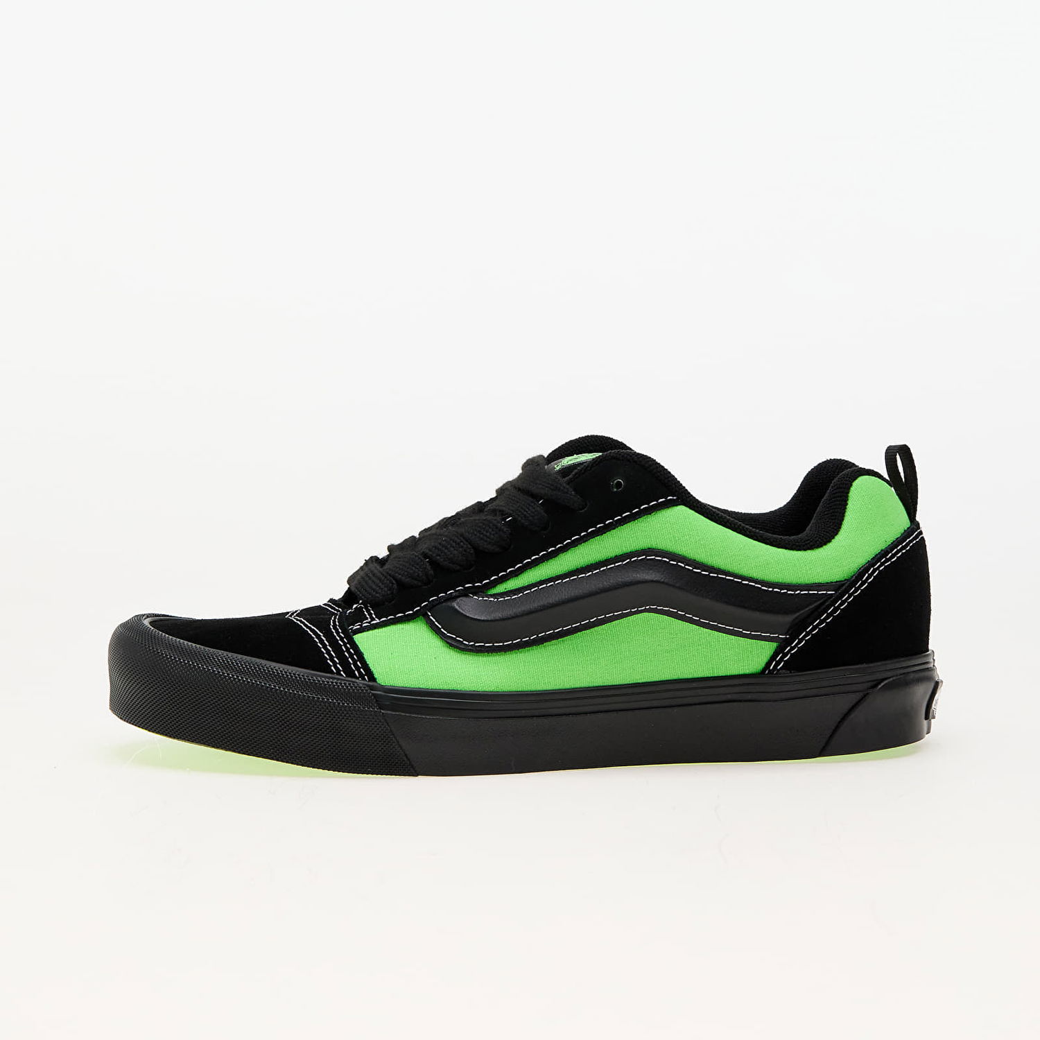 Tenisky a topánky Vans Knu Skool 2-Tone Black/ Green Zelené | VN0009QCYJ71, 0