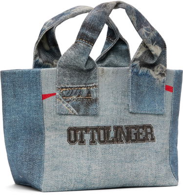 Tote bag Ottolinger Ottolinger Mini Denim Tote Bag Modrá | 12890052801, 1