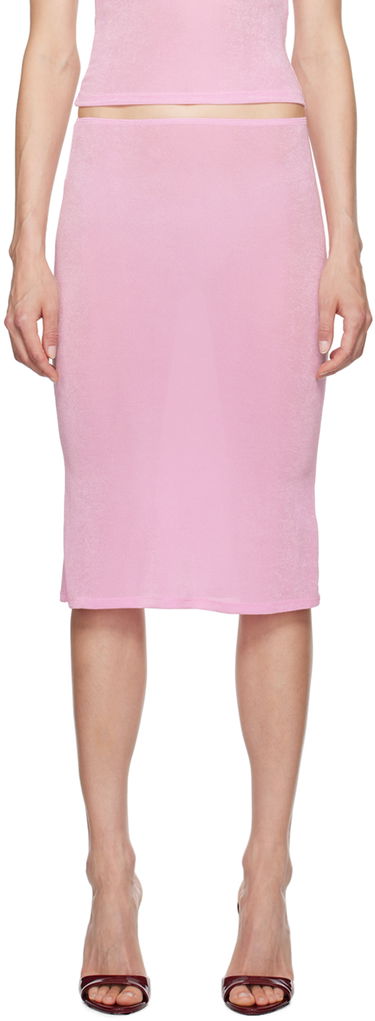 Sukňa GUIZIO Guizio Selene Midi Skirt Ružová | P24310K066, 0