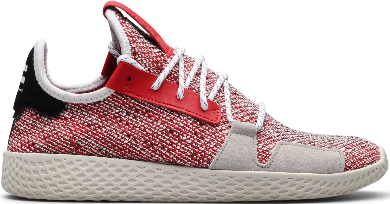 Tenisky a topánky adidas Originals Tennis Hu V2 x Pharrell Williams Červená | BB9542, 0