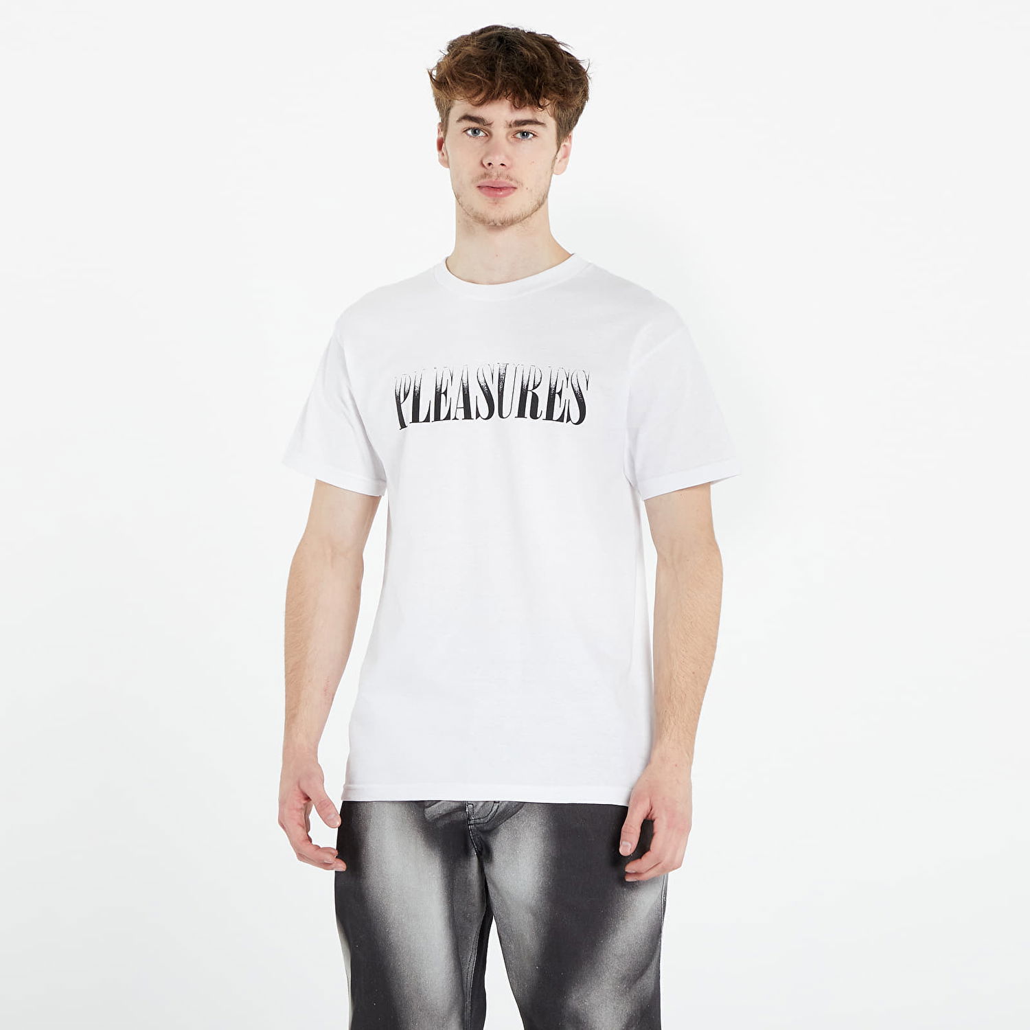 Tričko Pleasures Crumble T-Shirt Biela | P23W054 WHITE, 0
