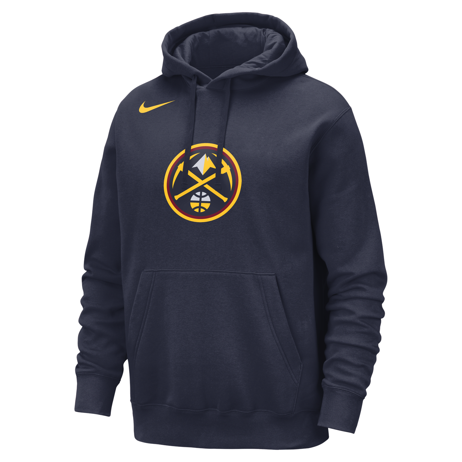 Mikina Nike NBA Denver Nuggets Club Čierna | FB4759-419, 0