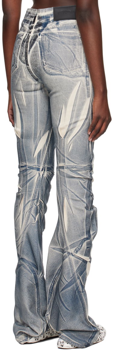 Džínsy Ottolinger Ottolinger Exclusive Printed Jeans Modrá | 1701707, 2