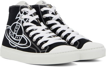 Oblečenie Vivienne Westwood Vivienne Westwood High-Top Plimsoll Čierna | 75010001M-W015B-, 3