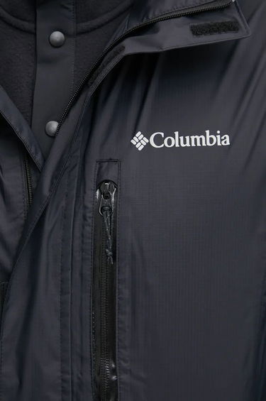 Vetrovka Columbia Pouring Adventure Men's Waterproof Jacket Čierna | 2117171, 4