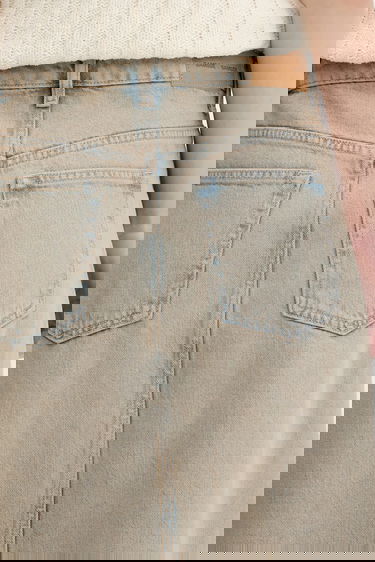 Sukňa Samsoe Samsoe Samsoe Samsoe Saelsie Maxi Denim Skirt Modrá | F25100166, 3