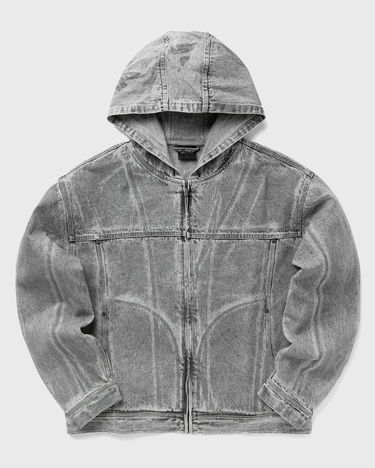 Mikina DAILY PAPER Waxed Denim Jacket Šedá | 2421033, 0