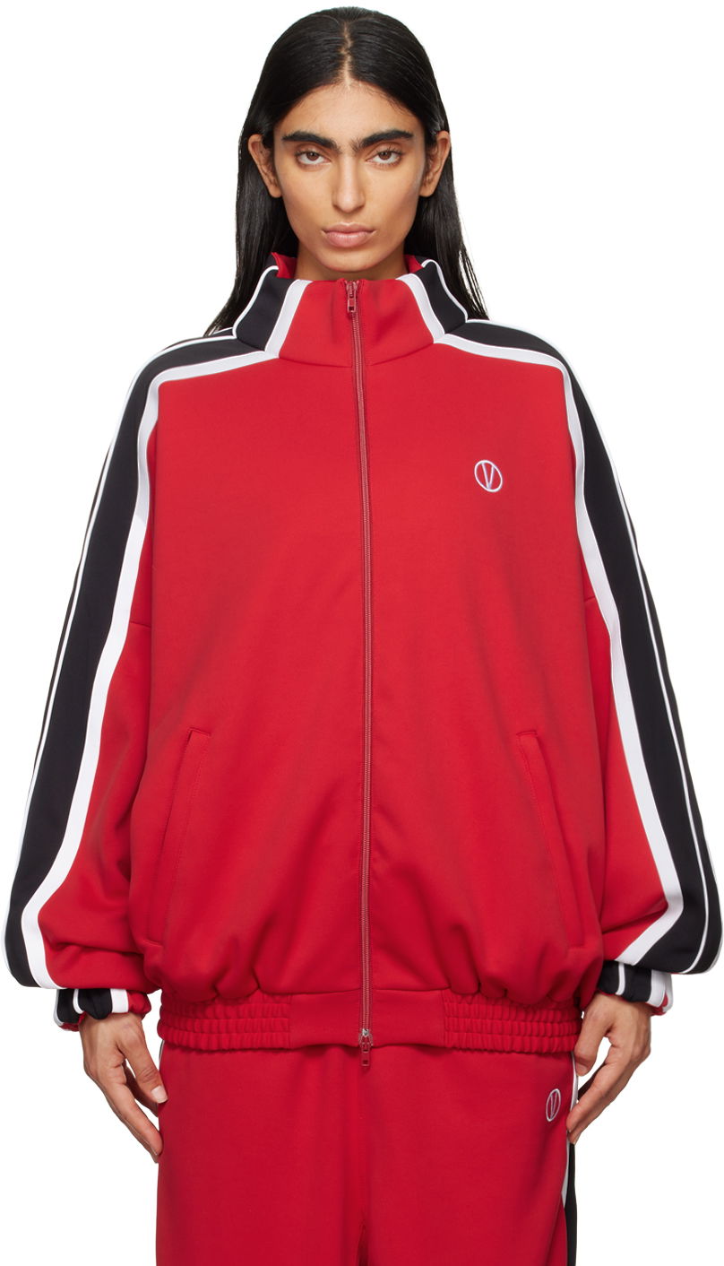 Bunda VETEMENTS Red Gym Track Jacket Červená | UA65JA440R, 0
