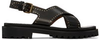 Isabel Marant Baem Studded Leather Platform Sandals