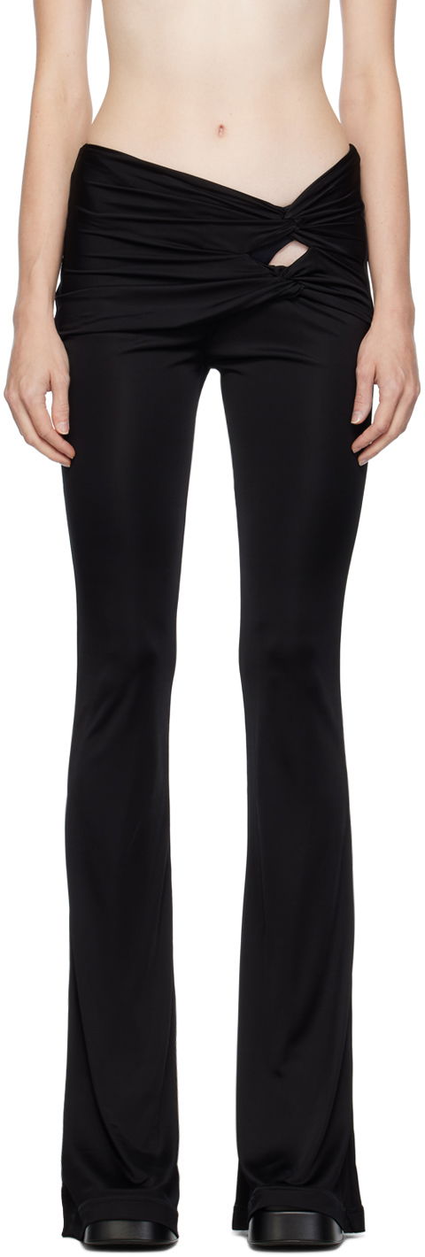 Nohavice Versace Dua Lipa x Trousers Čierna | 1011289_1A00572, 0