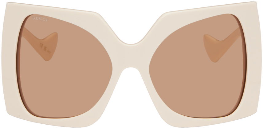 Slnečné okuliare Gucci Square Interlocking G Sunglasses Biela | GG1255S-002, 0