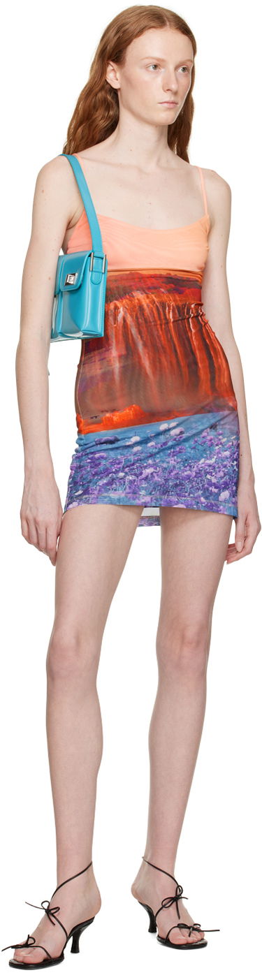 Šaty Miaou Miaou Anya Print Mini Dress Rôznofarebný | 5026PM1OAS, 3