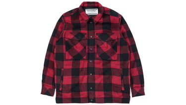 Košeľa Onitsuka Tiger Flane Shirt Červená | 2181A036-600, 1