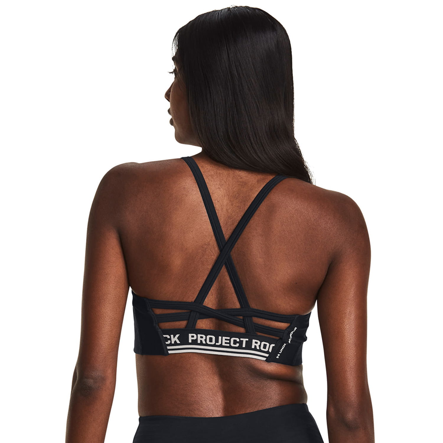 Podprsenka Under Armour Project Rock All Train Bra Black Čierna | 1380181-001, 1