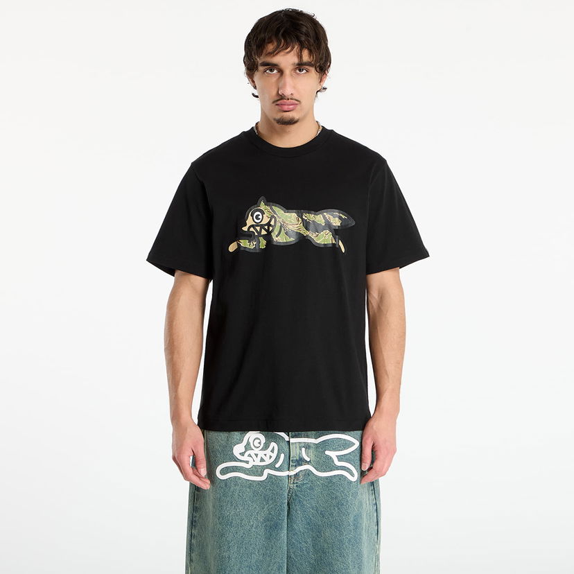 Tričko BILLIONAIRE BOYS CLUB Billionaire Boys Club Icecream Tiger Stripe Running Dog T-Shirt Čierna | IC25437 Black