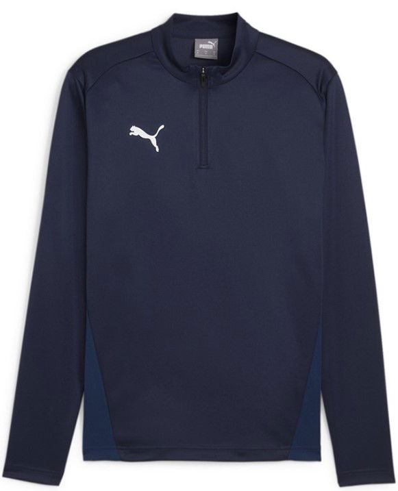 Mikina Puma teamGOAL Training 1/4 Zip Sweatshirt Navy | 658629-06